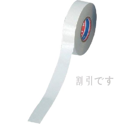 ユニット　ビニールテープ（白）　ビニール　１９ｍｍ幅×２０ｍ巻　
